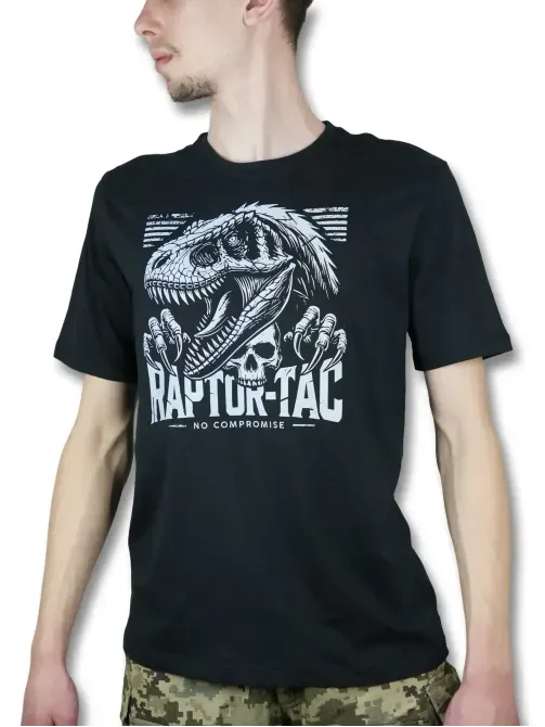 Військова футболка Raptor-Tac з принтом Чорна Березань - фото 2