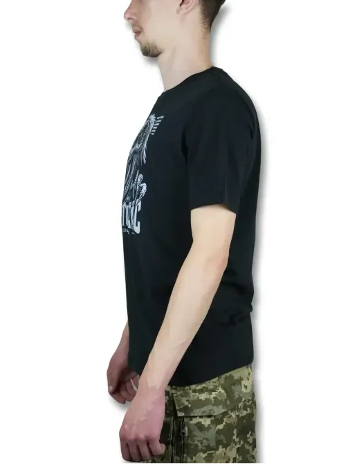 Військова футболка Raptor-Tac з принтом Чорна Березань - фото 3