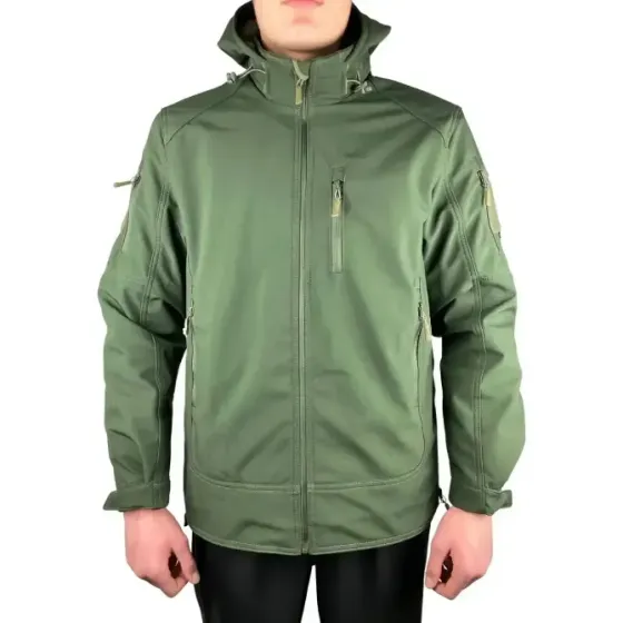 Куртка Softshell Олива утеплена (комбат) Березань