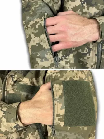 Куртка волого-вітрозахисна HUNTER PRO MAX Піксель Березань - фото 5