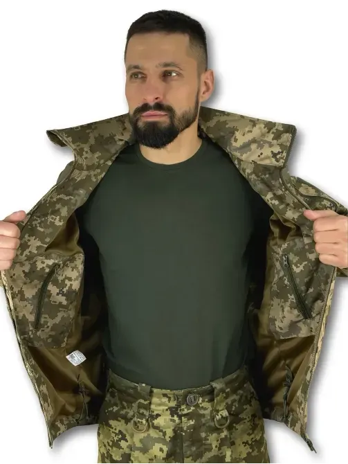 Куртка волого-вітрозахисна HUNTER PRO MAX Піксель Березань - фото 4