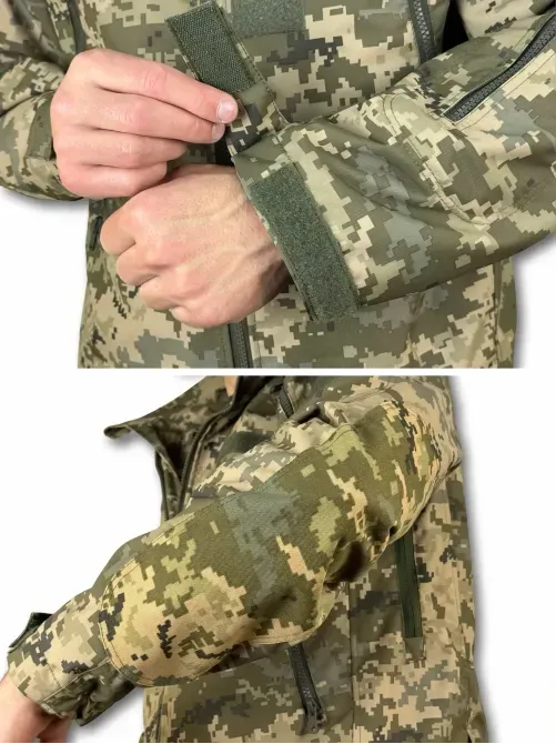 Куртка волого-вітрозахисна HUNTER PRO MAX Піксель Березань - фото 6