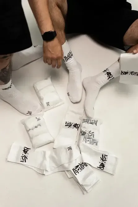 Шкарпетки Young Blood Білі Березань - фото 4