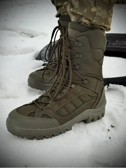 Зимові тактичні берці RAGNAROK Олива Березань - фото 2