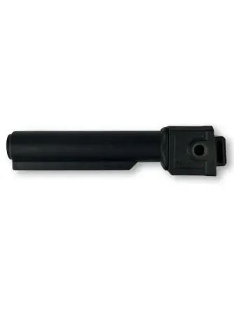 Труба складана для прикладу АК, DLG TACTICAL Mil Spec Чорна, трубний складаний адаптер Березань