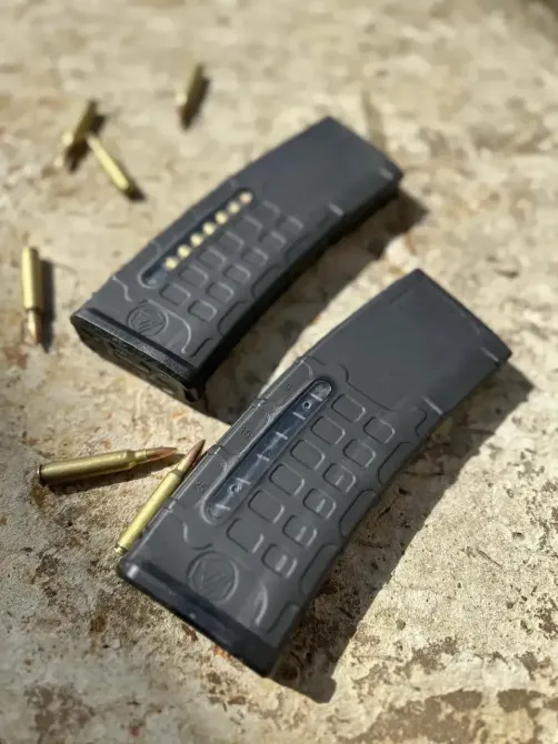 Магазин для АК 5.56х45 на 30 набоїв AR15 Чорний Березань - фото 3