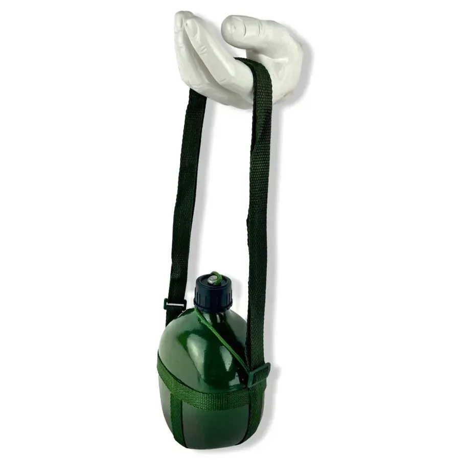 Фляга V-1л з ременем Олива Березань - фото 4