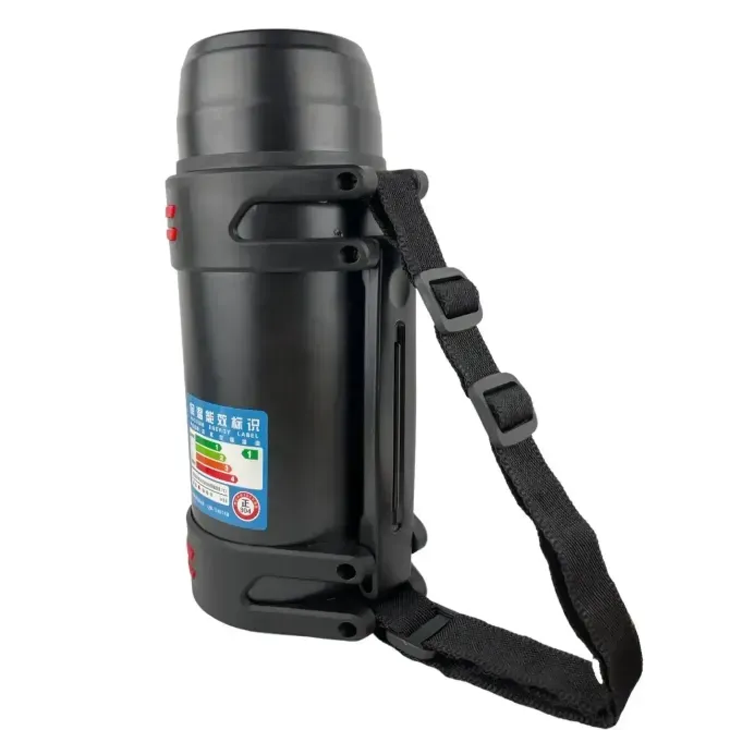 Термос 1500мл в чорному кольорі Березань - изображение 2