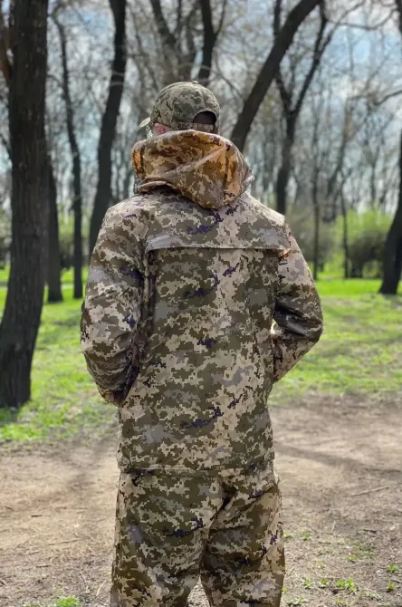 Костюм водонепроникний маскувальний ММ-14 піксель Pancer Березань - фото 3