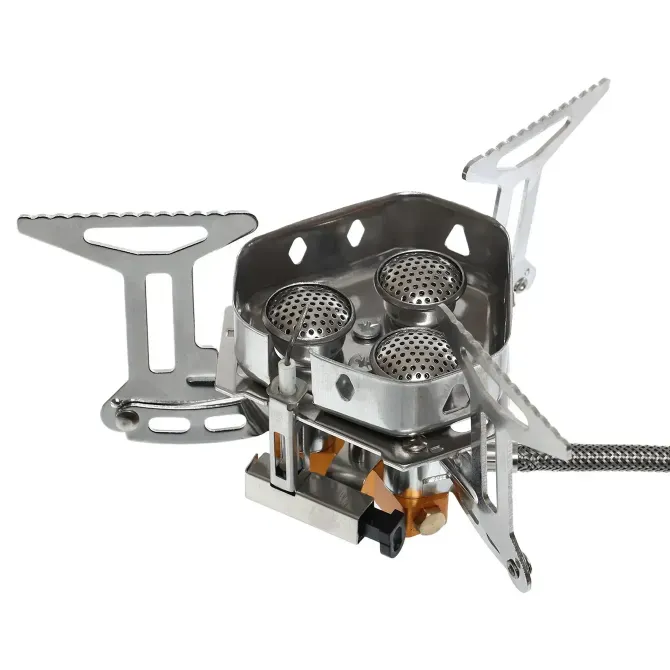 Пальник газовий туристичний з вітрозахистом та зі шлангом під балони KOVAR Березань - фото 2