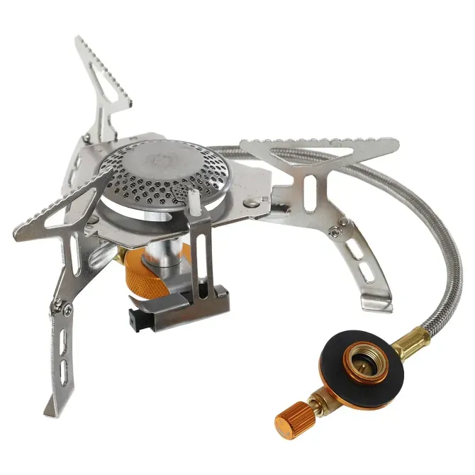 Пальник газовий туристичний зі шлангом під балони Березань - фото 1