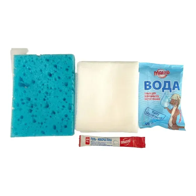 Сухий душ одноразовий з водою Березань - фото 3