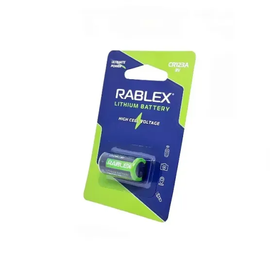 Батарейка літієва CR123A 1500mAh 3V Березань