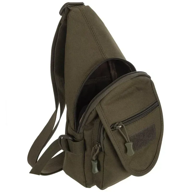 Сумка-слінг тактична з однією лямкою Military Rangers 727 Олива Березань - фото 3
