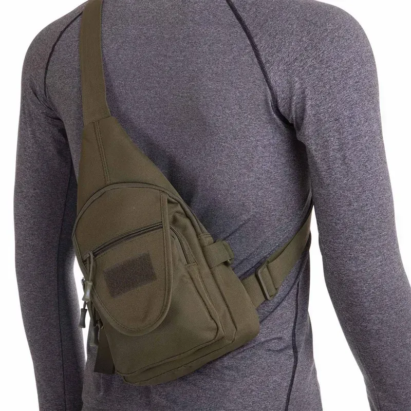 Сумка-слінг тактична з однією лямкою Military Rangers 727 Олива Березань - фото 4