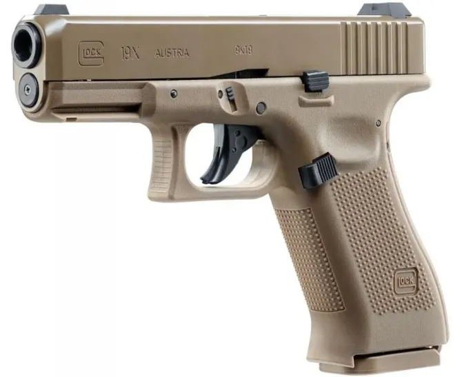 Пневматичний пістолет Umarex Glock 19X Non-Blowback Харків - фото 1