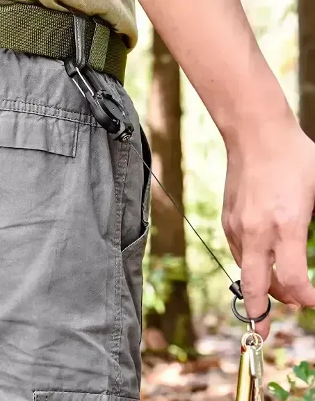 Тактичний ретрактор для швидкого доступу до спорядження Чорний Березань - фото 4
