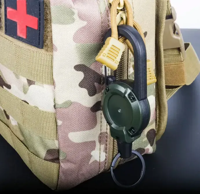 Тактичний ретрактор для швидкого доступу до спорядження Чорний Березань - фото 3