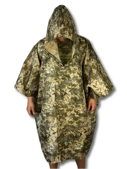 Дощовик пончо Oxford Піксель Березань - фото 1