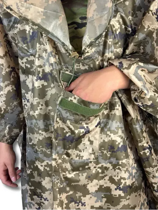 Дощовик пончо Oxford Піксель Березань - фото 6