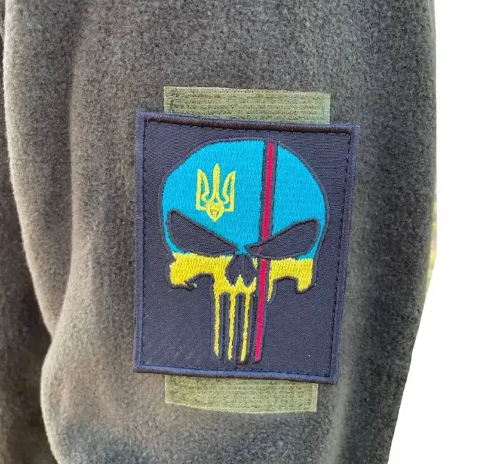 Нашивка шеврон “Карач Жовто-Блакитний” Березань - фото 1