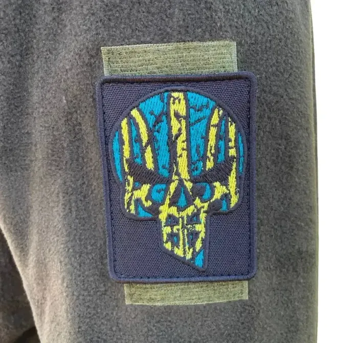 Нашивка шеврон “Карач Жовто-Блакитний” (1) Березань - фото 1