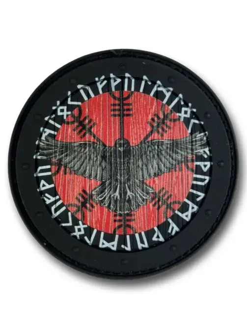 ПАТЧ (НАШИВКА) "Ворон" ПВХ Березань - изображение 1