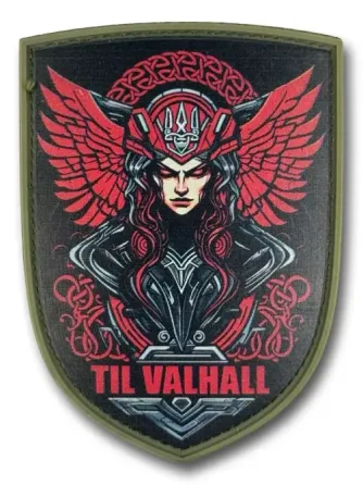 ПАТЧ (НАШИВКА) "Til Valhall" ПВХ Березань