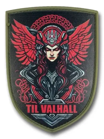 ПАТЧ (НАШИВКА) "Til Valhall" ПВХ Березань - фото 1