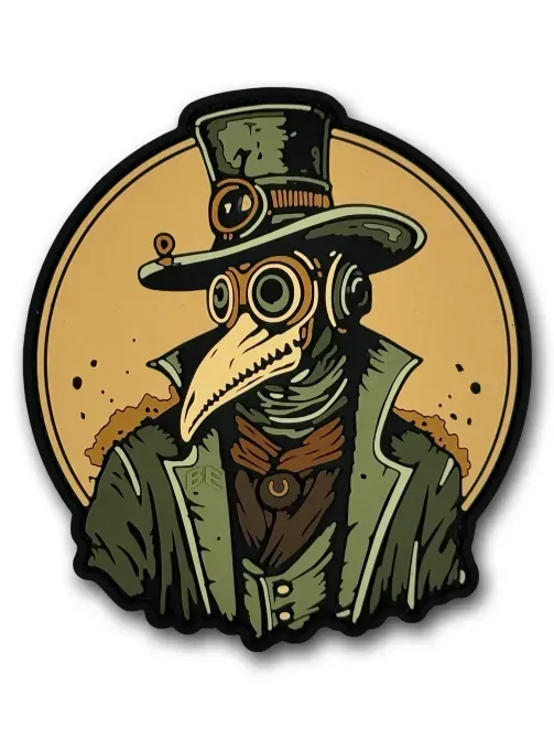 Патч (шеврон) "Чумний Доктор" ПВХ Березань - изображение 1