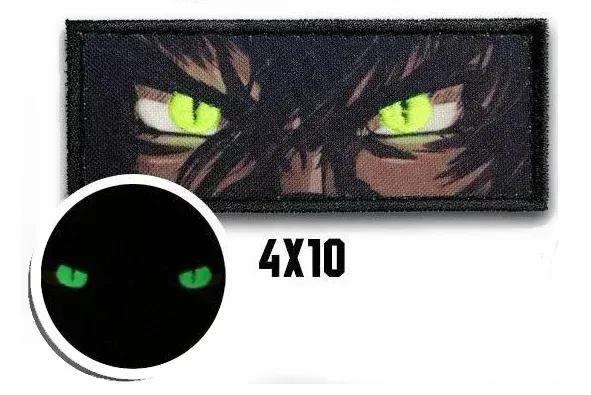 Шеврон "ОЧІ, АНІМЕ" Березань - фото 1
