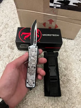 Автоматичний ніж: MicroTech фронтально викидний Житомир - фото 1