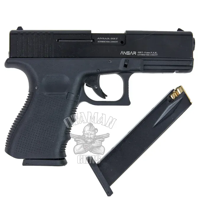 Стартовий пістолет SUR G17 Ansar BRT Black Одеса - фото 1