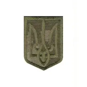 Нашивка Герб України (4x5.5см) Березань - фото 1
