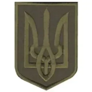 Нашивка Герб України (6х8 см) Березань - изображение 3