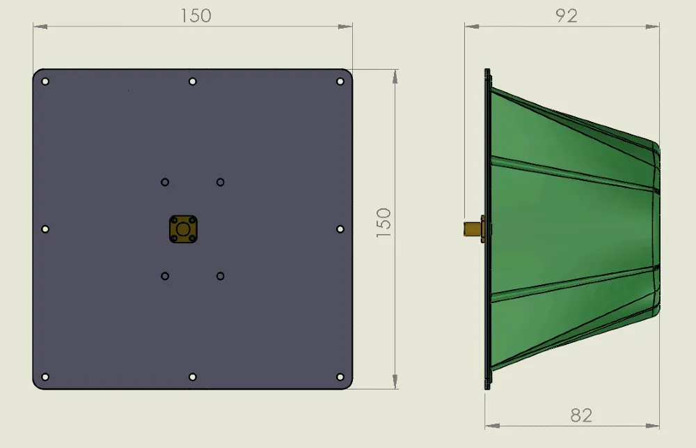Kumex антена 2.1-2.7 ГГц від BlueBird Одесса - изображение 4