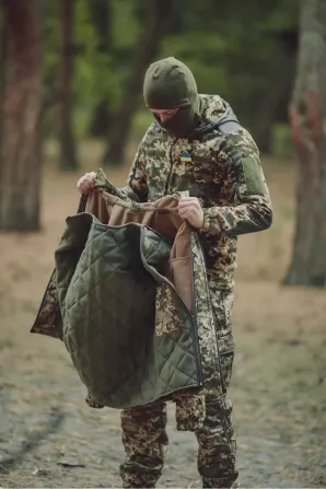 Зимова куртка "KORDAX" Soft Shel Genesis Active, піксель Тернівка - фото 4