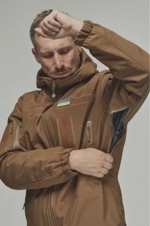 Зимова куртка "KORDAX" Soft Shel Genesis Active, койот Тернівка