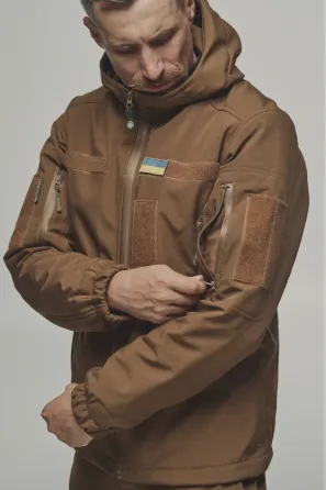 Зимова куртка "KORDAX" Soft Shel Genesis Active, койот Тернівка
