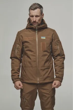 Зимова куртка "KORDAX" Soft Shel Genesis Active, койот Тернівка - фото 1