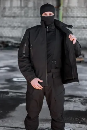 Зимова куртка "KORDAX" Soft Shel Genesis Active, чорний Тернівка