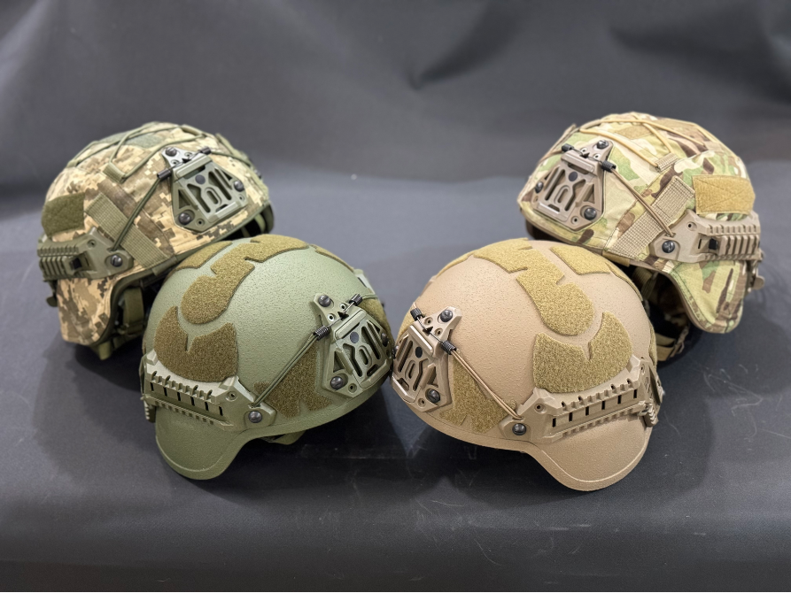 Балістичний шолом Sestan-Busch NIJ IIIA BK-ACH Оливковий (Ranger Green) Київ - фото 1