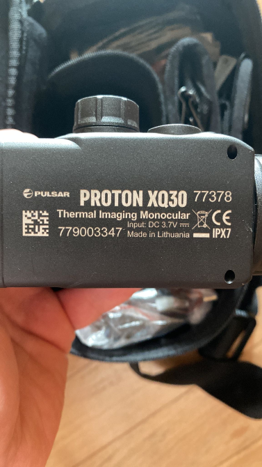 Тепловізор PULSAR Proton XQ30 Чорний (Black) Київ - фото 2