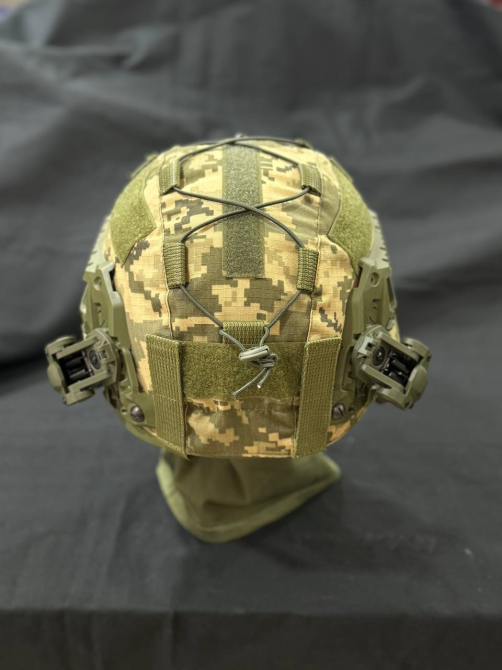 Балістичний шолом Sestan-Busch NIJ IIIА Helmet BK-ACH-MC Оливковий (Ranger Green) Київ - фото 2