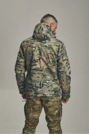 Зимова куртка "KORDAX" X-Ultra Soft Shell 3 в 1, мультикам Тернівка