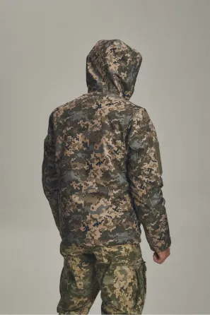 Зимова куртка "KORDAX" X-Ultra Soft Shell 3 в 1, піксель Тернівка