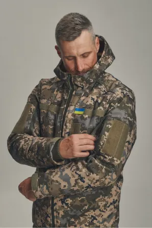 Зимова куртка "KORDAX" X-Ultra Soft Shell 3 в 1, піксель Тернівка - фото 2