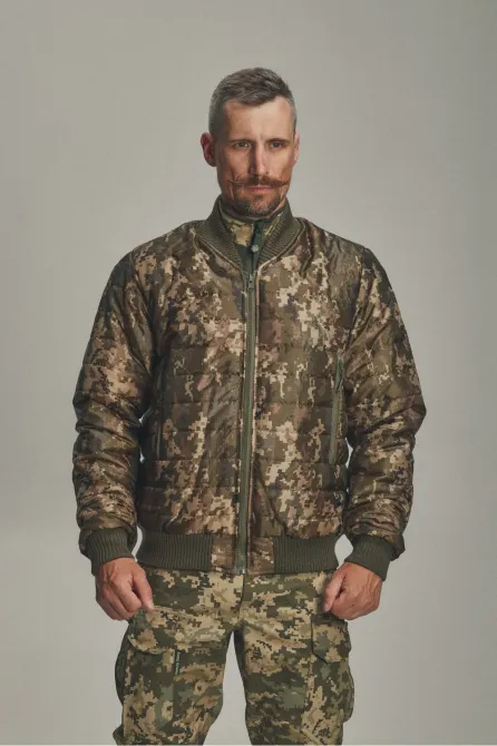 Зимова куртка "KORDAX" X-Ultra Soft Shell 3 в 1, піксель Тернівка - фото 8