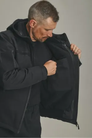 Зимова куртка "KORDAX" X-Ultra Soft Shell 3 в 1, чорний Тернівка