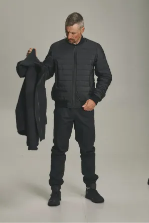 Зимова куртка "KORDAX" X-Ultra Soft Shell 3 в 1, чорний Тернівка